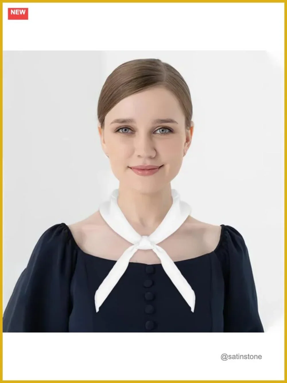 Silk Like Satin Head Scarf Bandana Wrap 27x27 Inch Neckerchief